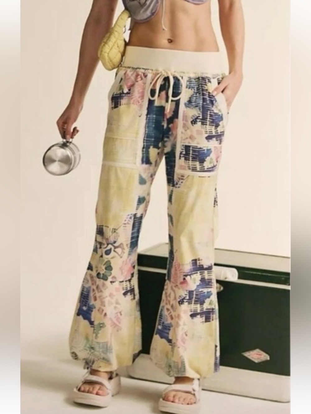 Excellent Condition Free People Cool Climber Printed Pants XS